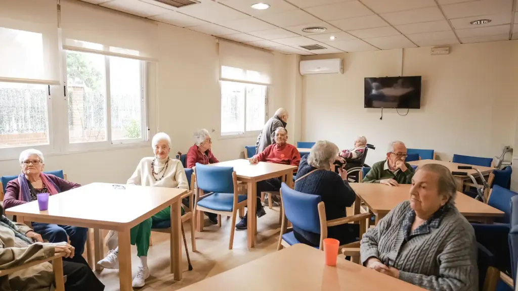 Ancianos en residencia